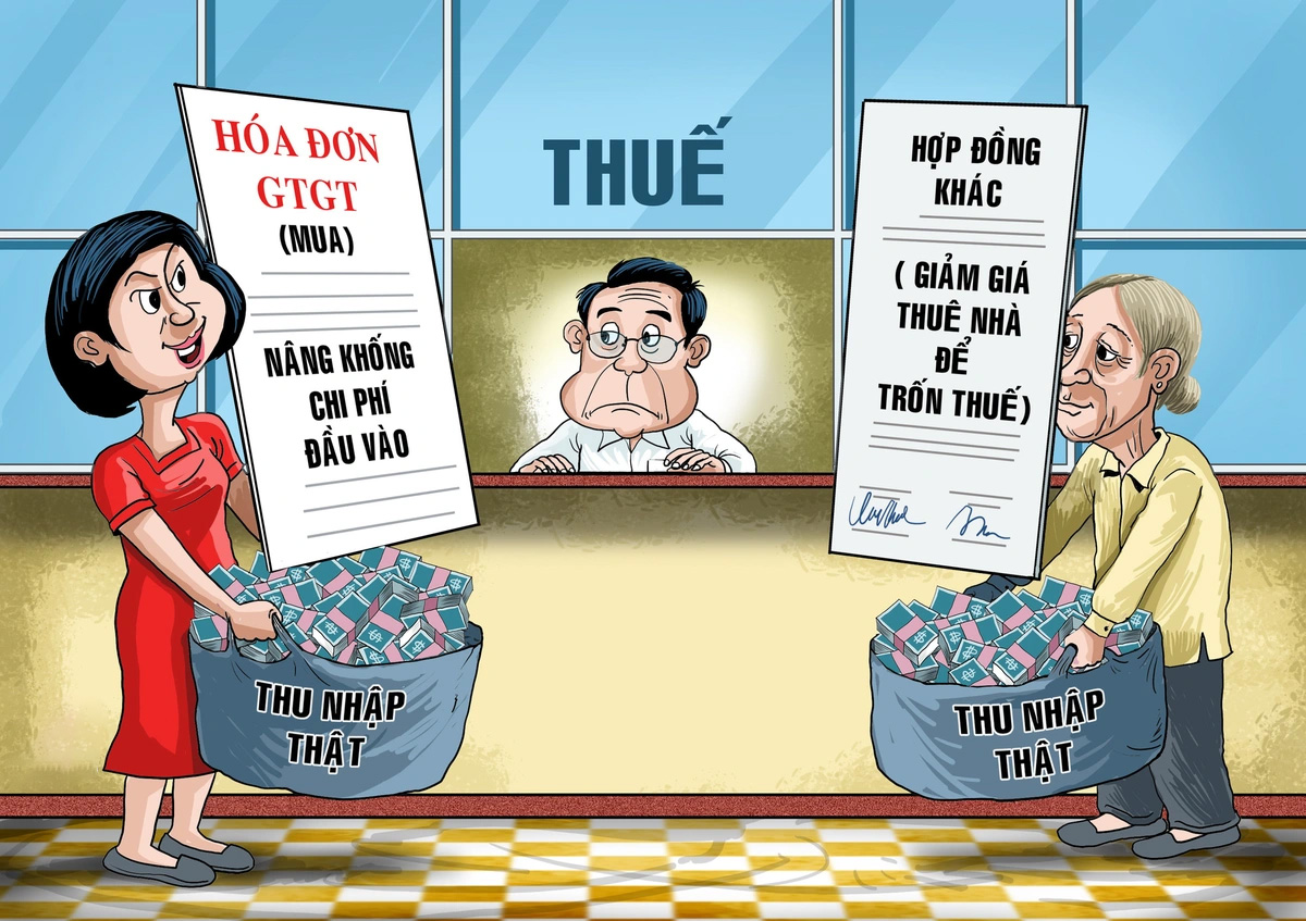 Những hành vi được xem là trốn thuế